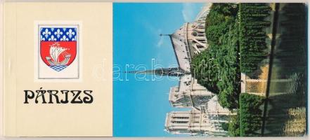 Párizs - modern képeslapfüzet 12 képeslappal / modern postcard booklet with 12 postcards, Paris