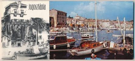 Jugoszlávia - modern képeslapfüzet 12 képeslappal / modern postcard booklet with 12 postcards, Yugoslavia