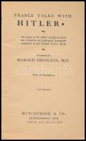 France talks with Hitler. The Story of the Allies' struggle to avert war, Based on the diplomat...