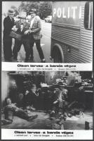 1973 ,,Olsen tervez - a banda végez" című dán film jelenetei és szereplői, 13 db vintage produk...