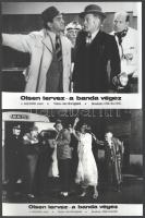 1973 ,,Olsen tervez - a banda végez" című dán film jelenetei és szereplői, 13 db vintage produk...