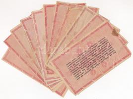 1946. 1.000.000AP (11xklf), sorszámos és sorszám nélküli, fordított és normál címerrel T:III,III- kö...