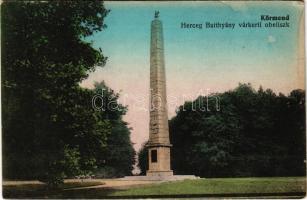 Körmend, Herceg Batthyány várkerti obeliszk (EK)