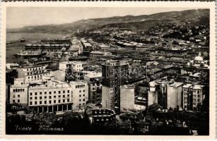 1952 Trieste, Trieszt; Panorama
