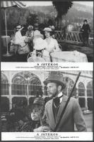 cca 1989 előtti, ,,A játékos" című csehszlovák - szovjet film jelenetei és szereplői, 9 db vint...