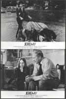1973 ,,Jeremy" című amerikai film jelenetei és szereplői, 13 db vintage produkciós filmfotó, ezüst zselatinos fotópapíron, kisebb - a használatból eredő - hibákkal,18x24 cm