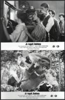 1987 ,,Jó reggelt Babilónia" című olasz - francia - amerikai film jelenetei és szereplői, 9 db vintage produkciós filmfotó, ezüst zselatinos fotópapíron, kisebb - a használatból eredő - hibákkal,18x24 cm