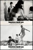 1971 ,,Kamaszkorom legszebb nyara" című amerikai film jelenetei és szereplői, 19 db vintage pro...