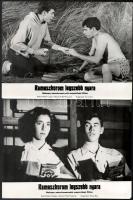 1971 ,,Kamaszkorom legszebb nyara" című amerikai film jelenetei és szereplői, 19 db vintage pro...