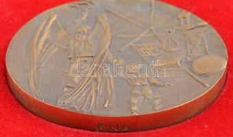 Kiss Nagy András (1930-1997) 1977. "Magyar Pedagógiai Társaság 1977" Br emlékérem eredeti ...