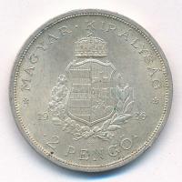 1936. 2P Ag "Liszt" T:1-,2 kis patina Adamo P7.3