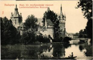 Budapest XIV. Városliget, M. kir. mezőgazdasági múzeum (Vajdahunyad vára). Taussig A. 7855.