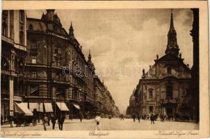 Budapest V. Kossuth Lajos utca, Kőszegi, Stein üzlete (vágott / cut)