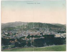 Dolnja Tuzla. 2-tiled folding panoramacard (Rb)
