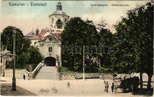 1909 Kismarton, Eisenstadt; Kálvária templom. Viktor Kern kiadása / Wallfahrtskirche / calvary church (EK)