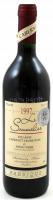 1997 Malatinszky Le Sommelier Villányi Cabernet Sauvignon & Pinot Noir Barrique, szakszerűen tárolt bontatlan palack száraz vörösbor, 13%, 0,75 l.