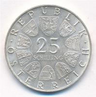 Ausztria 1970. 25Sch Ag "Lehár Ferenc" T:1- 
Austria 1970. 25 Schilling Ag "Franz Le...