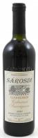 1997 Sárosdi Szekszárdi Cabernet Sauvignon, bontatlan palack száraz vörösbor, szakszerűen tárolt, 13%, 0,75 l.