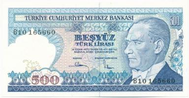 Törökország DN (1983) 500L B10 165660 T:I- Turkey ND (1983) 500 Lira B10 165660 C:AU Krause P#195