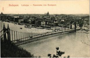 Budapest, Erzsébet híd. Taussig A. 8706.