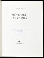 Barcsay Jenő: Művészet anatómiája. Barcsay Jenő (1900-1988) festőművész által DEDIKÁLT! Budapest, 19...