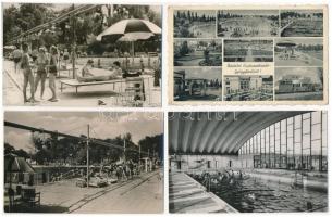 Hajdúszoboszló - 43 db főleg modern képeslap