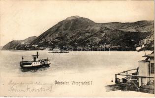 1906 Visegrád, vár, ingahajó