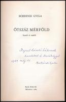 Borbándi Gyula: Ötszáz mérföld. Esszék és naplók. München, 1989, Borla Könyvek. Emigráns kiadás. Kia...