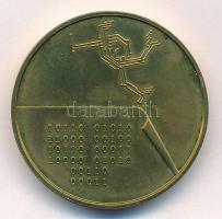 2002. 1000Ft Cu-Zn Üzenet szétcsavarható érme, kapszulában, tájékoztatóval T:1 Adamo EM182