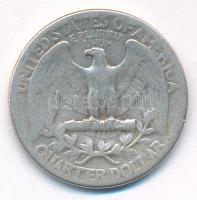 Amerikai Egyesült Államok 1944. 25c Ag T:2- 
USA 1944. 25 Cents Ag C:VF 
Krause KM#164