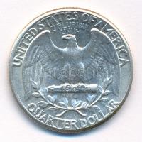 Amerikai Egyesült Államok 1964. 25c Ag T:1- 
USA 1964. 25 Cents Ag C:AU
Krause KM#164