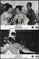 cca 1984 ,,Biztos halál" című japán film jelenetei és szereplői, 6 db vintage produkciós filmfo...