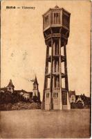 1921 Siófok, víztorony. Vasúti levelezőlapárusítás (EK)