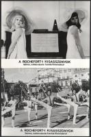 1967 ,,A Rochefort-i kisasszonyok" című francia filmmusical jelenetei és szereplői, 13 db vinta...