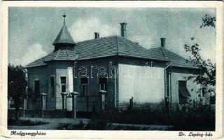 Medgyesegyháza (Békés), Dr. Lepény ház. Sudák András kiadása 1927. (EK)