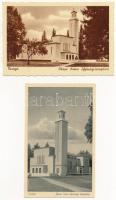 Csurgó - 4 db régi képeslap
