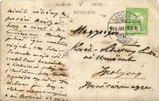 1914 Kaposvár, lakóház. photo (EB)