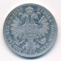 Ausztria 1890. 1Fl Ag "Ferenc József" T:2 
Austria 1890. 1 Florin Ag "Franz Joseph&q...