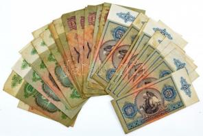 36db-os vegyes pengő bankjegy tétel T:III,III- közte ragasztott is