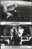 cca 1971 ,,A rendőrség megköszöni című olasz - NSZK film jelenetei és szereplői, 13 db vintage produkciós filmfotó, ezüst zselatinos fotópapíron, 18x24 cm