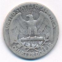 Amerikai Egyesült Államok 1945D 25c Ag T:2-,3 patina
USA 1945. 25 Cents Ag C:VF,F patina
Krause KM...