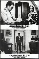 1973 ,,A rendőrség csak áll és néz" című olasz film jelenetei és szereplői, 13 db vintage produ...