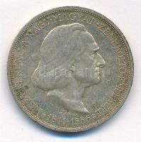 1936. 2P Ag "Liszt" T:2 patina Adamo P7.3