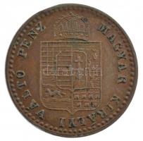 1882KB 5/10kr Cu T:1-,2 kis ph.
Hungary 1882KB 5/10 Kreuzer Cu C:AU,XF small edge error 
Adamo M3....
