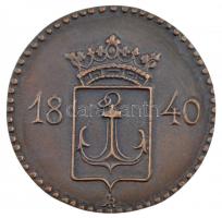 2010. "Újpestért Díj - Dr. Fellegi Béla 2010." kétoldalas Br emlékplakett (97mm) díszdoboz...