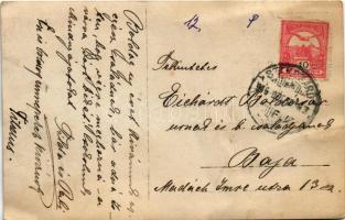 1916 Szekszárd, ház kertje. photo (EK)