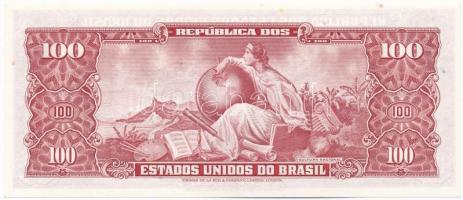 Brazília DN (1966) 100c "10 Centavos" felülbélyegzéssel "583A 042416" T:I
Brazi...