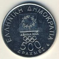 Görögország 2000. 500Dr "Olimpia-1896-os olimpia arany medál képe" T:BU