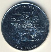 Görögország 2000. 500Dr "Olimpia-1896-os olimpia arany medál képe" T:BU