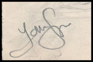 Jakab Gyula (1910-1991): Aktok és formák. Ceruza, papír, jelzett, kétoldalas, 21x14,5 cm